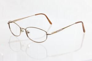 Visage Suede BRN Eyeglass FRAMES ONLY - GOOD CONDITION - READ DESCRIPTION